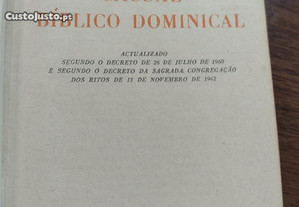 Missal Bíblico Dominical - Pe, Inácio de Veigas 1963