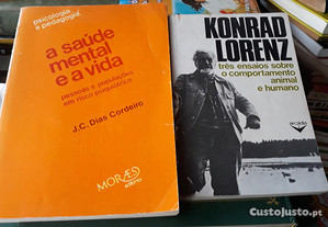 Obras de J.C. Dias Cordeiro e Konrad Lorenz