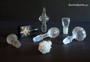 Rolhas em vidro e cristal