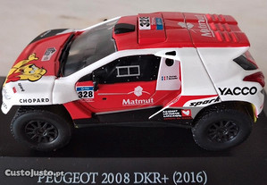 Miniature 1/43 PEUGEOT 2008 DKR N°302 Dakar 2016 I RS Automobiles