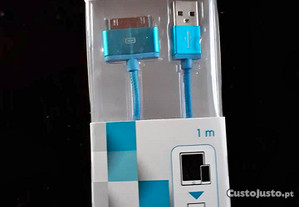 Novo Cabo USB para iPod iPhone ipad