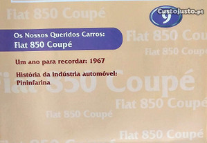 * Miniatura 1:43 Colecção Queridos Carros Nº 9 Fiat 850 Coupé (1967) Com Fascículo