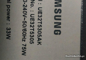 LCD Samsung ue32t5305 para peças