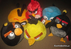 6 Peluches "Angry Birds" Novos!