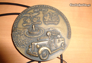 Medalha Bombeiros Dafundo 100 Anos Serviço Comunidade