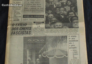 Jornal Diário Popular 1974 13 de Maio