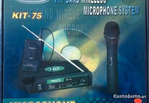 Microfone BST s/ fio (wireless) KIT-75 Headset