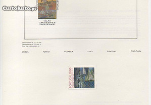 5 séculos do azulejo em Portugal (selos)