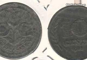 Holanda - 10 Cents 1942 - mbc