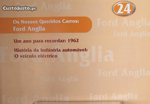 * Miniatura 1:43 Colecção Queridos Carros Nº 24 Ford Anglia Fascinante 1962 Com Fascículo