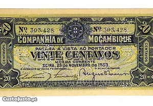 Moçambique 20 Centavos 1933