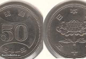 Japão - 50 Yen Ano 31(1956) - soberba