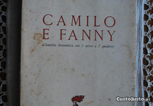 Camilo e Fanny de Manuela de Azevedo - 1ª Edição Ano 1957