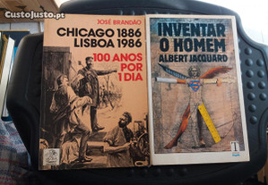 Obras de José Brandão e Albert Jacquard