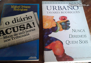 Obras de Miguel Urbano Rodrigues e Urbano Rodrigue