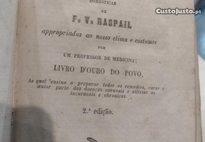 Novo Manual da Saúde ou Medicina e a Pharmacia 1856