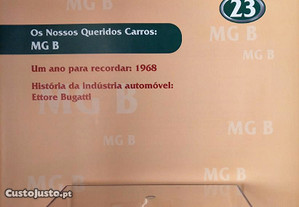 Miniatura 1:43 Colecção Queridos Carros Nº 23 MG B (1968)