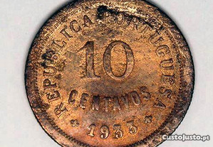 Guiné 10 Centavos 1933