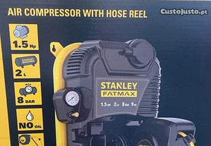 Compressor Stanley de 2L, 1,5Hp