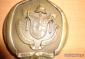 Medalha Bombeiros Mangualde 50 Anos Of.Envio