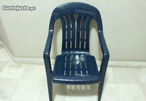 Conjunto 4 Cadeiras Braços Marca Curver Exterior