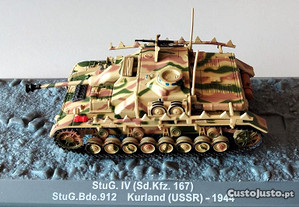 * Miniatura 1:72 Tanque/Blindado/Panzer/Carro Combate STUG. IV (SD. KFZ.167)