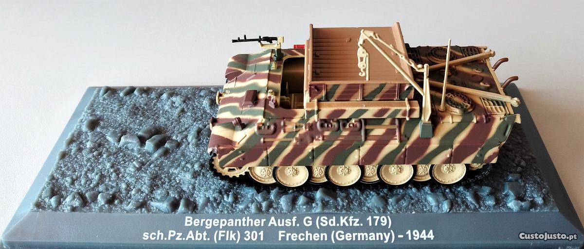 Miniatura 1:72 Tanque/Blindado/Panzer/Carro Combate BERGEPANTHER AUSF. G (SD.KFZ.179)