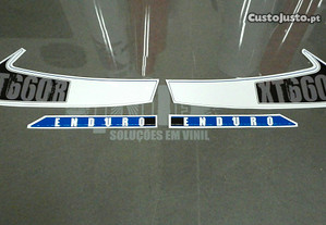 Autocolantes para Yamaha Xt 660 R Enduro - 2011 - Azul