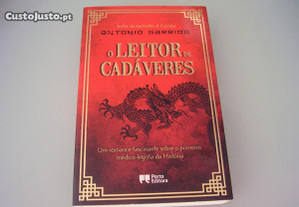 Livro Novo "O Leitor de Cadáveres"/Antonio Garrido
