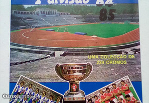 Caderneta de Cromos Futebol 1.ª Divisão 84/85