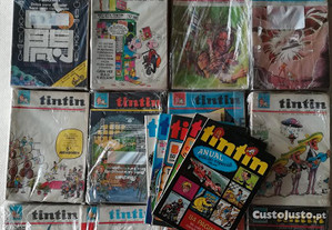 Tintin revista coleção completa 15 Anos + Tintin Anual completa