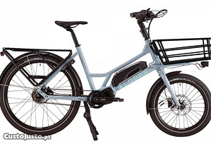 Bicicleta de carga elétrica compacta citadina LODEN