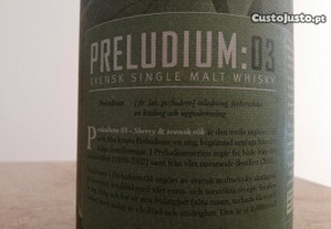 Whisky Single Malt Mackmyra Preludium 3 52.2%