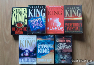 Obras de Stephen King - Inglês
