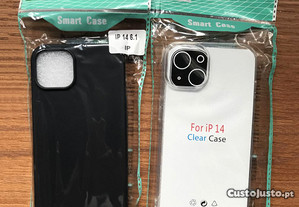 Capa de silicone para iPhone 14 - Novas / Várias Cores