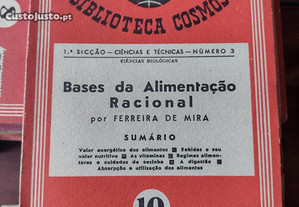 Bases da Alimentação Racional - Ferreira de Mira 1943