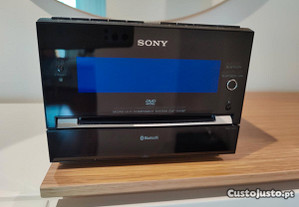 Micro Sistema Som Sony, com DVD, Vídeo, CD, Rádio, USB, Bluetooth novo.