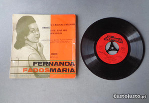 Disco vinil single - Fernanda Maria - Fados