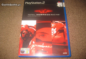 Jogo "Total Immersion Racing" para Playstation 2/Completo!