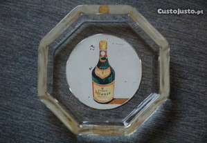 Cinzeiro octogonal vintage do Brandy Aliança