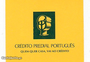 Crédito Predial Português - calendário de 1998