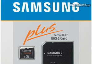 Cartão Samsung Plus Micro SDHC 32GB 48MB/s Class10