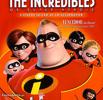 The Incredibles - Os Super-Heróis (2DVDs- 2004) Walt Disney Falado em Português IMDB: 8.1 (Tem List)