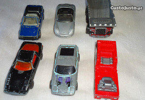 Miniaturas de carros Matchbox