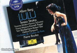 Alban Berg - "Lulu" Pierre Boulez, Box CD Triplo + Libreto