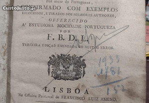 Mestre Francez 1781 oferecido á Mocidade Portuguesa