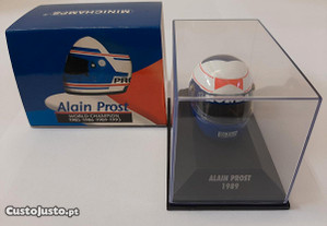 Alain Prost Minichamps F1 capacetes 1:8