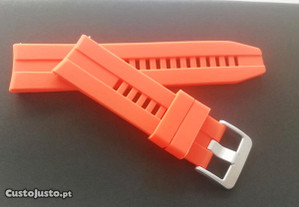 Bracelete 22mm em silicone (N