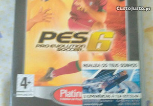 Pro evolution Soccer 6 ps2 como novo