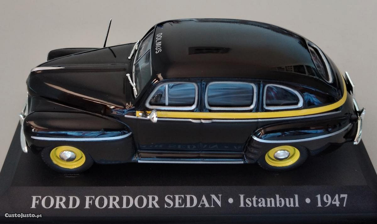 Miniatura 1:43 Táxi Ford FORDOR (1947) Istambul 1ª Série